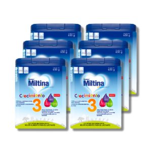 Fórmula infantil Miltina 3 crecimiento - caja de 6 unidades