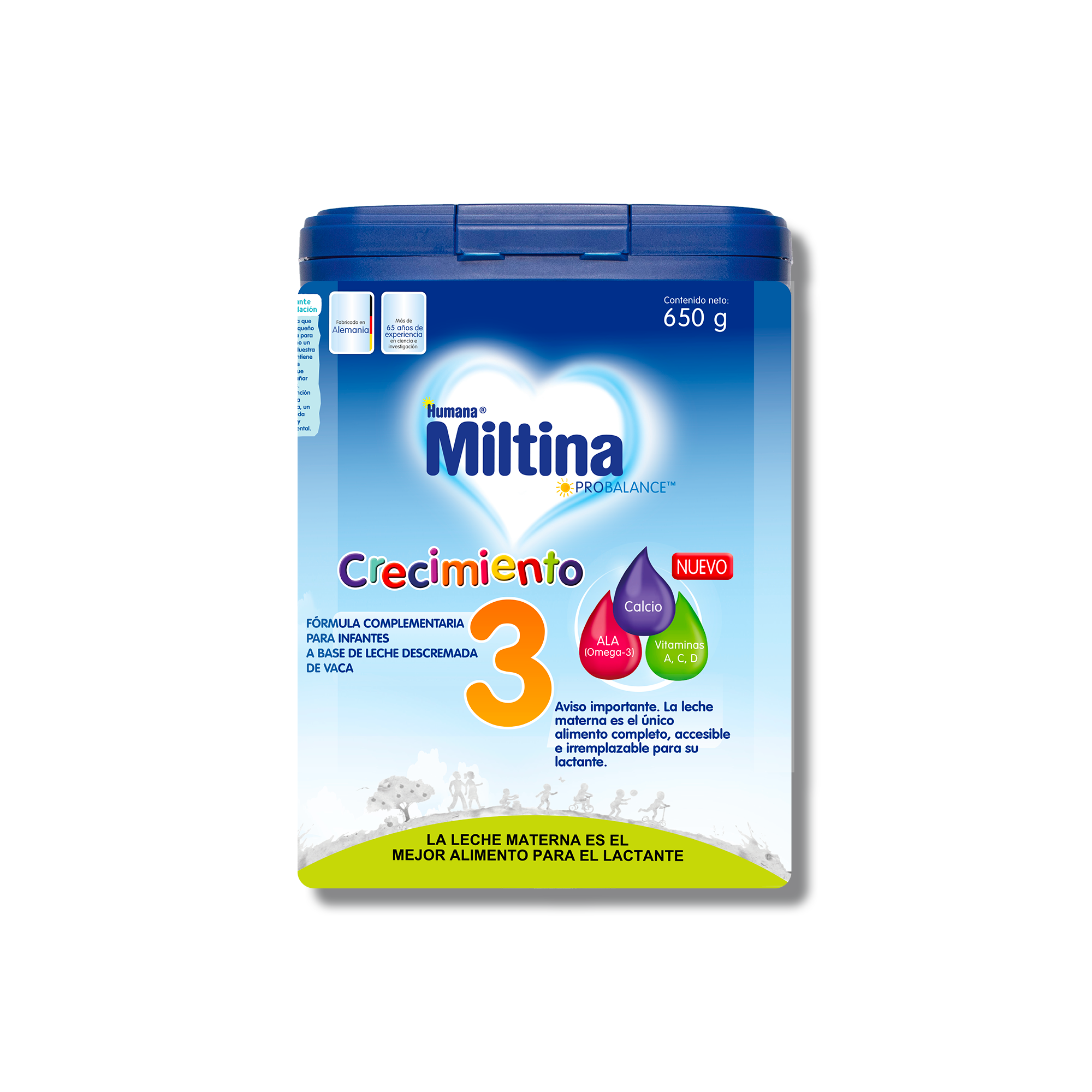 Fórmula infantil Miltina 3 crecimiento - unidad