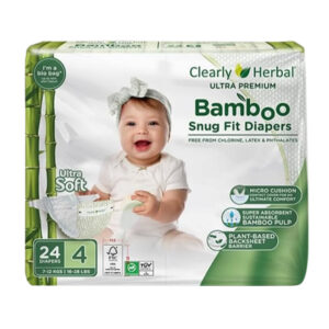 Clearly herbal diapers Talla 4 - bolsa 24 pañales